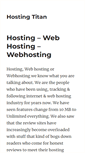 Mobile Screenshot of hostingtitan.org